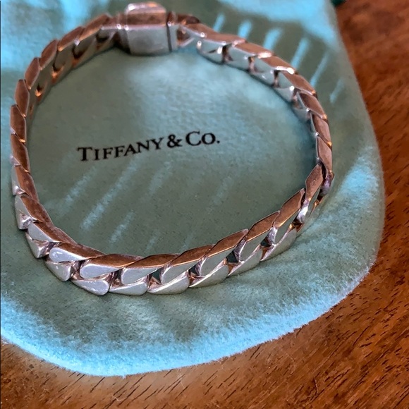 Tiffany & Co. Other - ⭐️✨Men’s Tiffany & Co. Silver curb bracelet✨⭐️